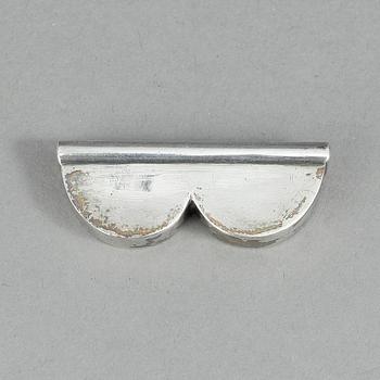 SAXFODRAL, Silver, 1800-tal. Otydliga stämplar. Tot vikt 20 gram.
