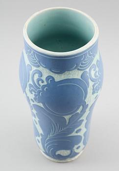 VAS, flintgods, Josef Ekberg, Gustavsberg 1918.