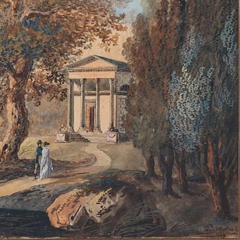 Axel Fredrik Cederholm, The Tempe of Amor and Psyche.