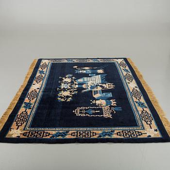 An old China carpet ca 159 x 249 cm.