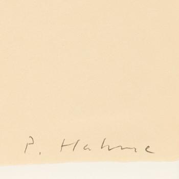 Peter Hahne, colour etching, signed and numbered 21/50.