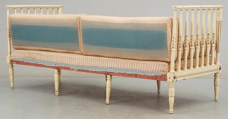 BANKETTSOFFA, sengustaviansk, 1800-talets början.