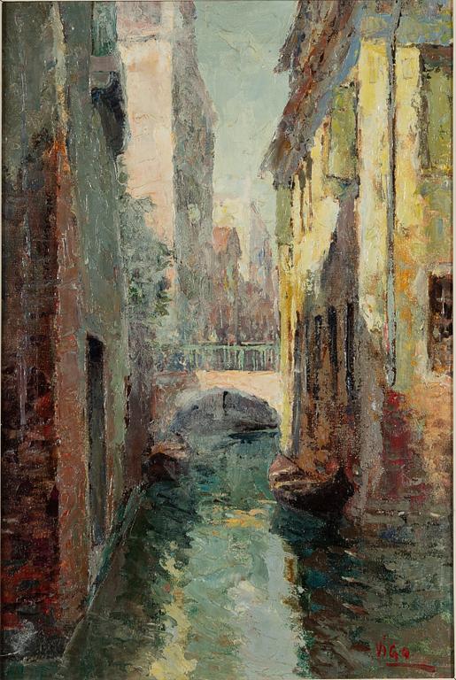 René Vigo, Canal, Venice.