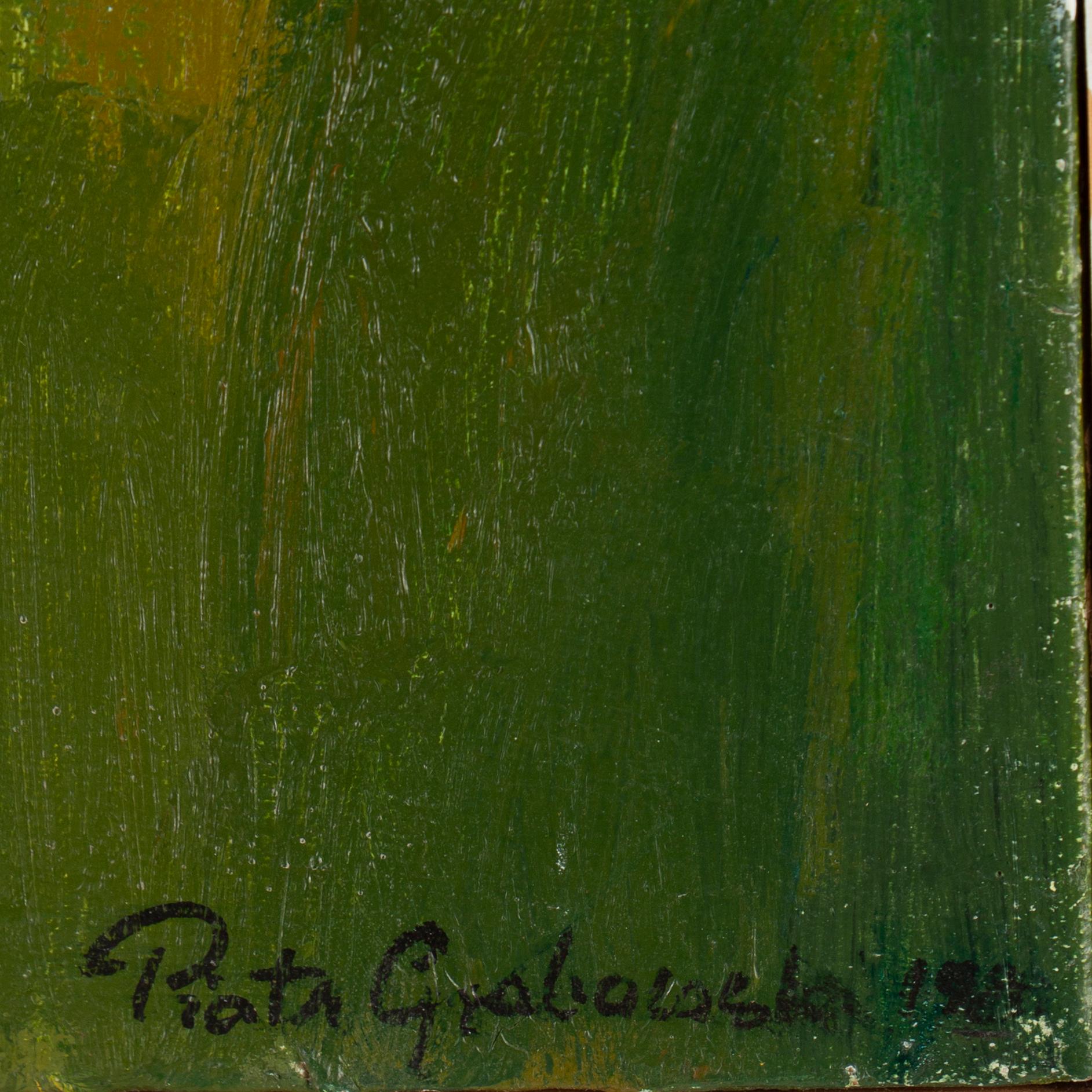 PIOTR GRABOWSKI, oil on canvas, signed.
