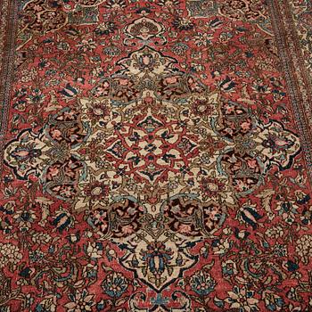 A rug, Antique, Esfahan, ca 225 x 140 cm.