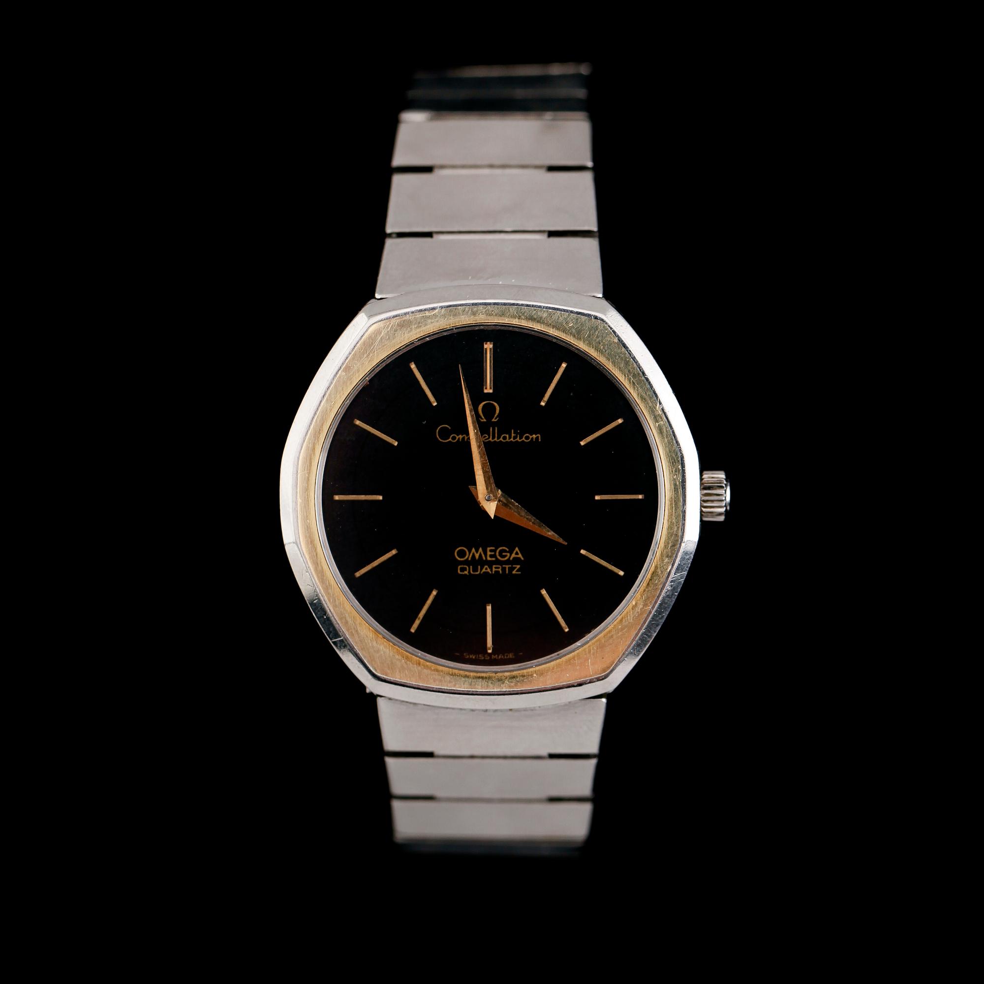 ARMBANDSUR, stål, Omega Constellation, quartz.