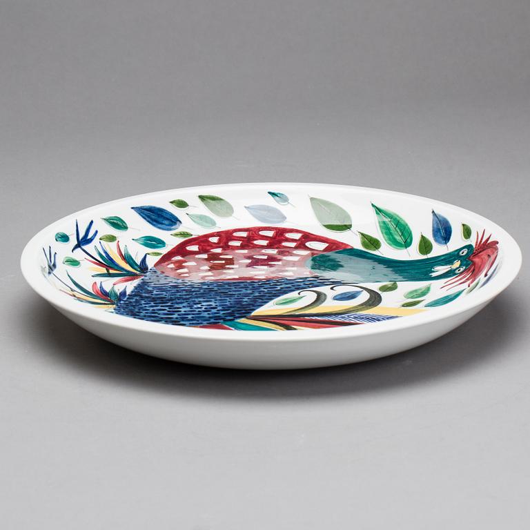 A Rörstrand handpainted plate.