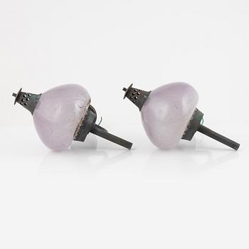 Hans-Agne Jakobsson, wall lamps, a pair, model S1591, Hans-Agne Jakobsson AB, mid-20th century.