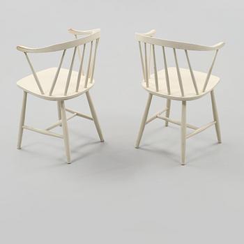 KARMSTOLAR, ett par, Nesto, 1900-talets andra hälft.