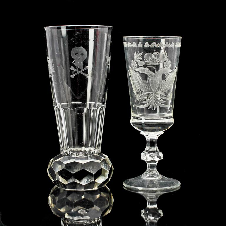 GLAS, 2 st, 1800-1900-tal.