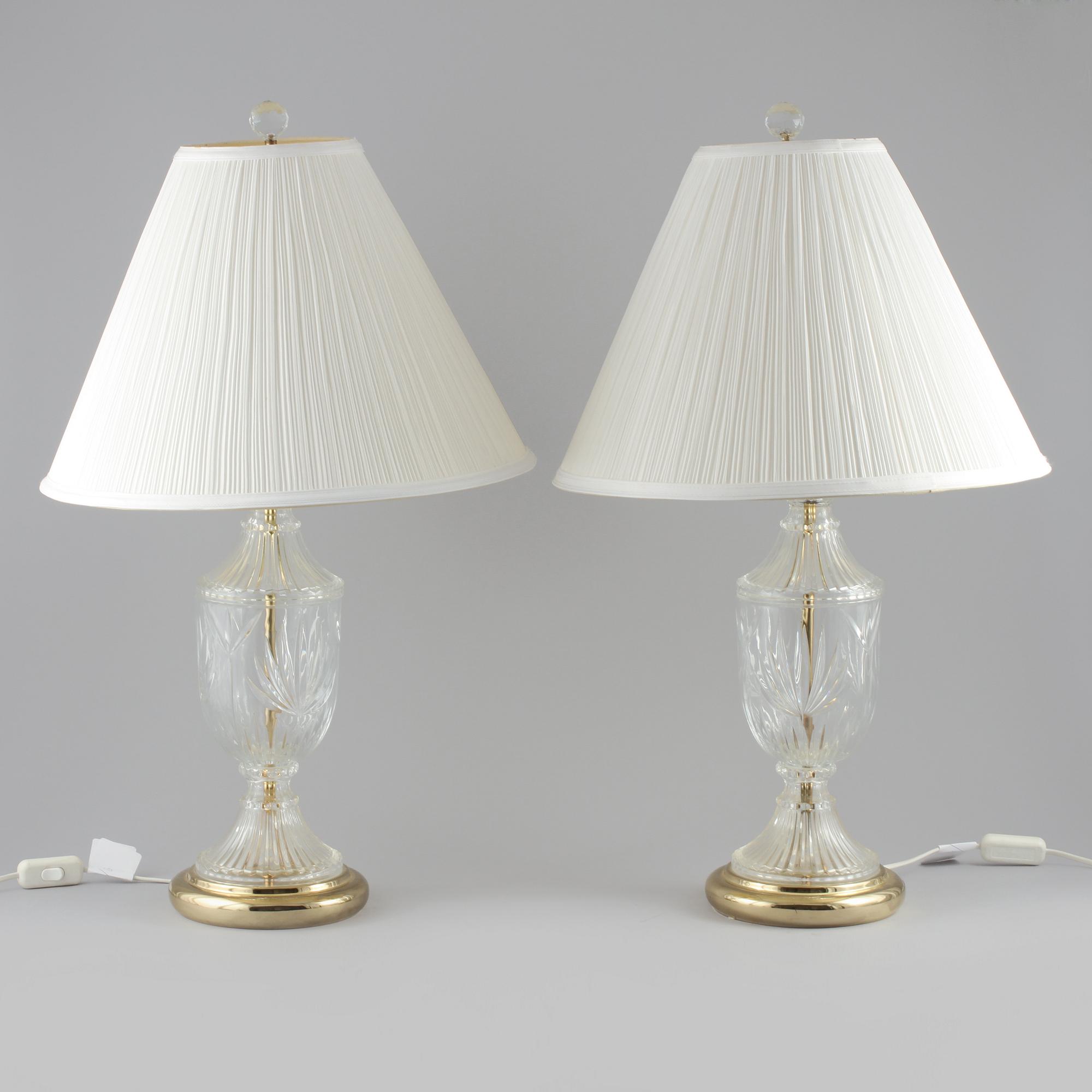 BORDSLAMPOR, ett par, 1900-talets andra hälft.