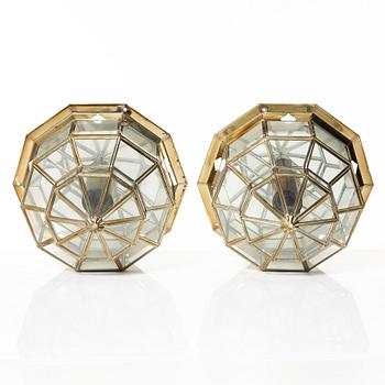 Hijos Esteves, taklampor, ett par, Taurus, Spanien, 1900-talets andra hälft.