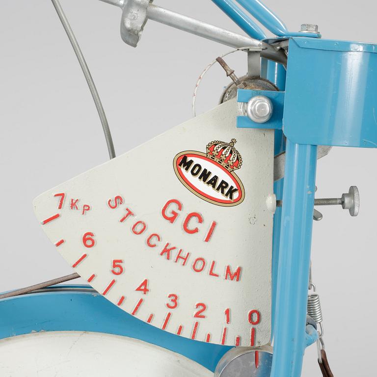 MOTIONSCYKEL, modell GCI, Monark, Stockholm, 1900-talets mitt.