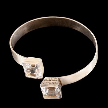 ARMRING, sterling silver. Wiwen Nilsson, Lund 1944. Vikt ca 28 g.