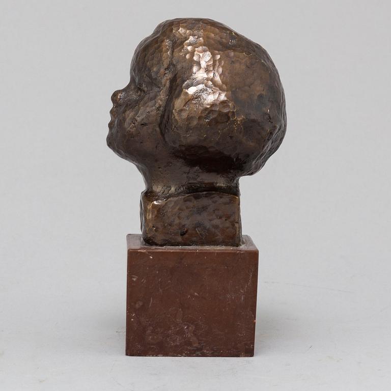 JONAS FRÖDING, a bronze sculpture, signed.