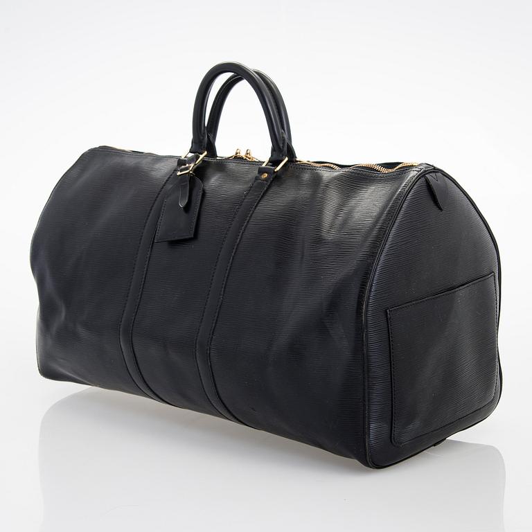 Louis Vuitton, an Epi Leather 'Keepall 55' Bag.