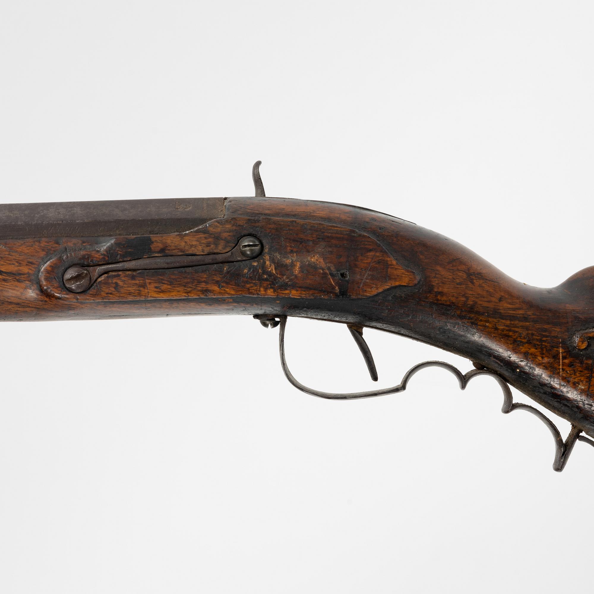 A percussion gun, early 19th Century.