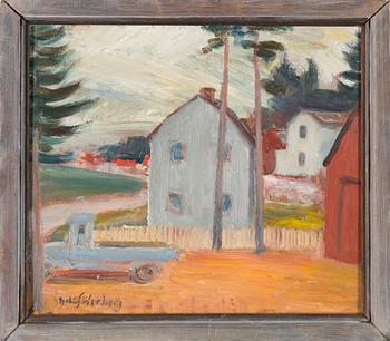 NILS SÖDERBERG, Oil on panel, signed.