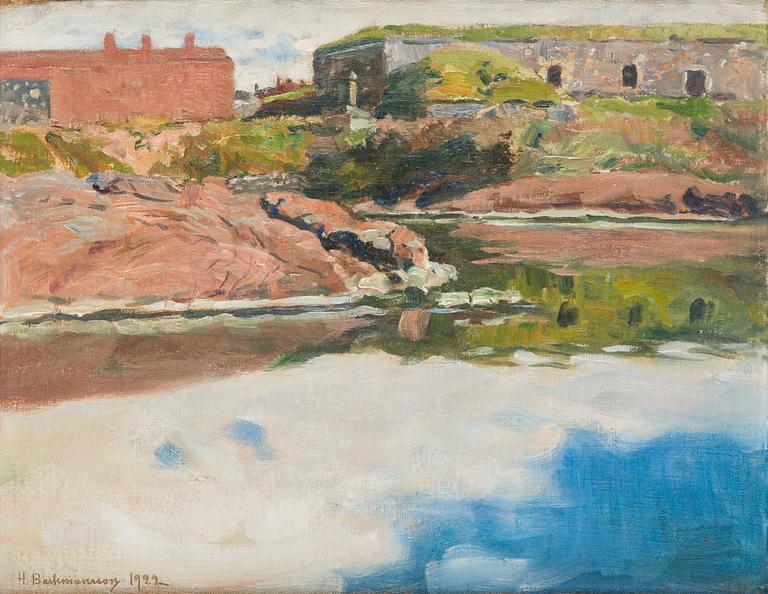 Hugo Backmansson, View from Suomenlinna.