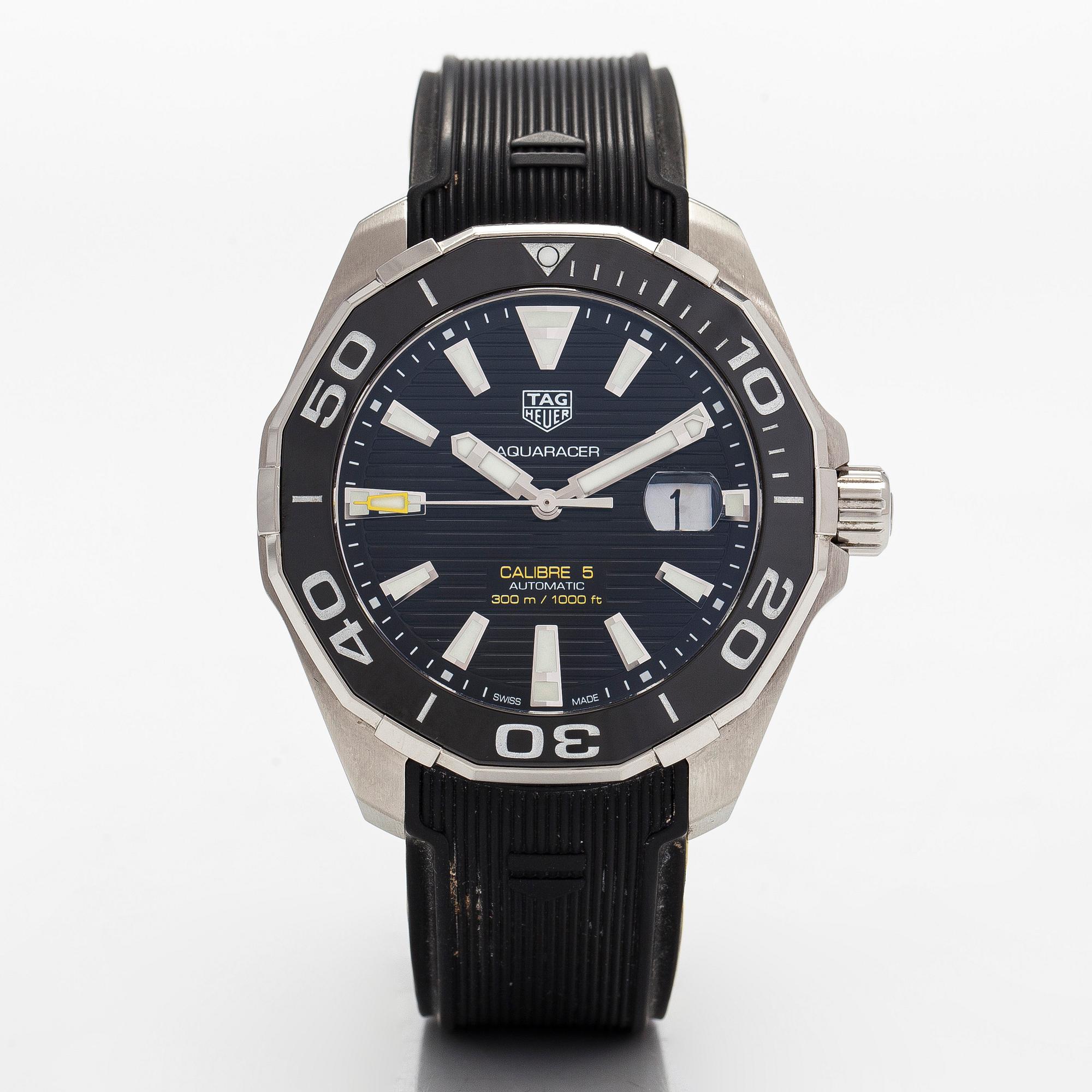 Tag Heuer, Aquaracer, wristwatch, 43 mm.