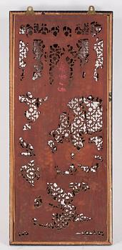 FRAGMENT, trä, Kina, 1900-talets början,