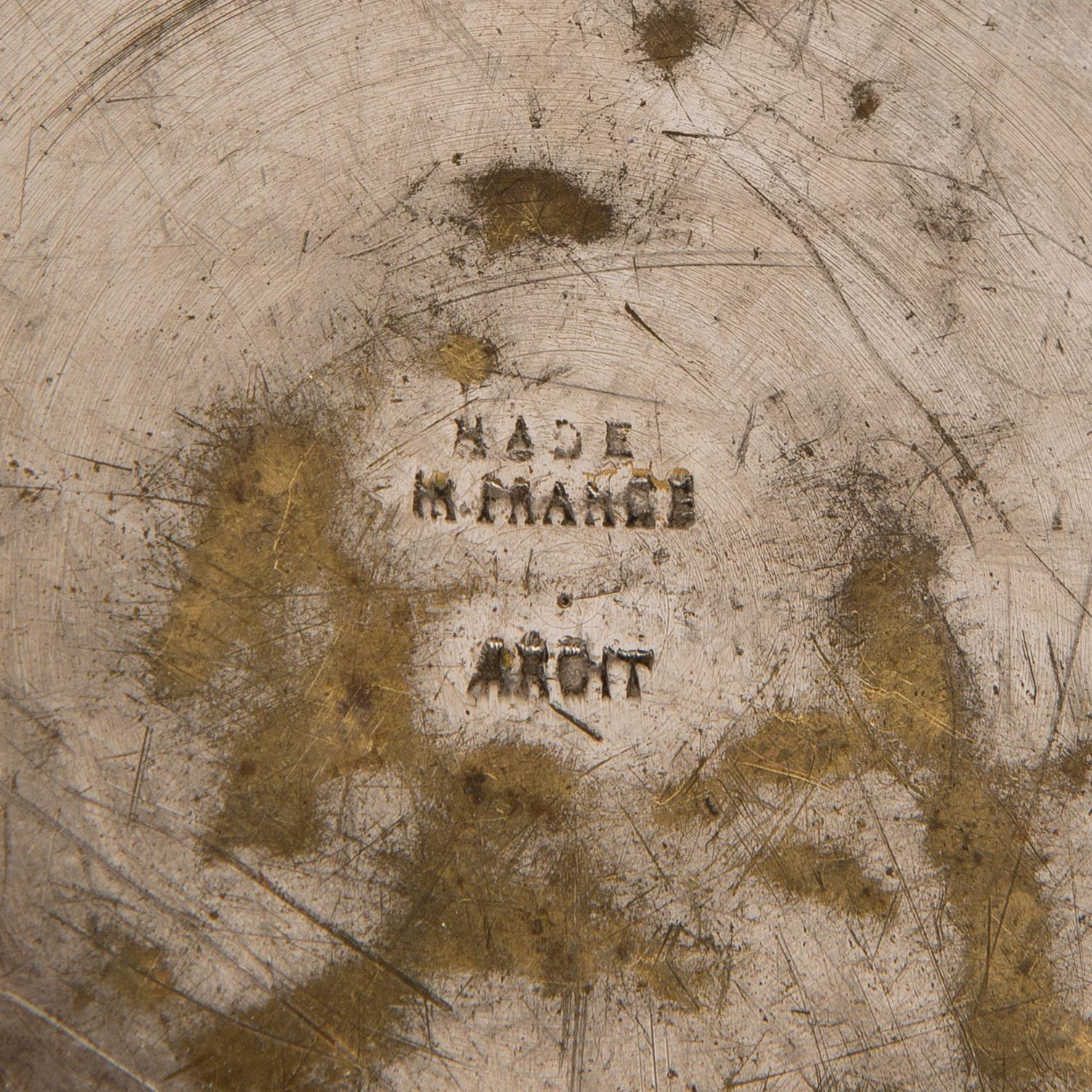 SAMPPANJAJÄÄHDYTIN, metallia, Argit, Ranska 1950/1960-luku.