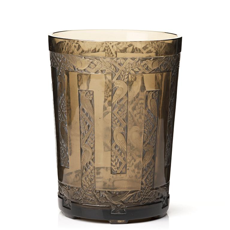 René Lalique, vas, "Grimpereaux", Frankrike 1920-30-tal, modell 987.