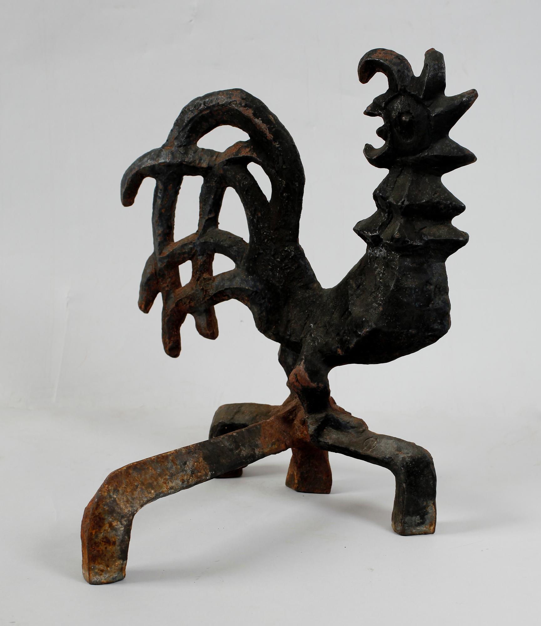 ELDHUND, gjutjärn, Olle Hermansson, Husqvarna.