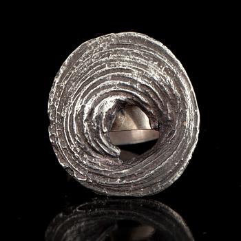 RING, silver, design Helky Juvonen/Outakoru, N. Westerback 1972.