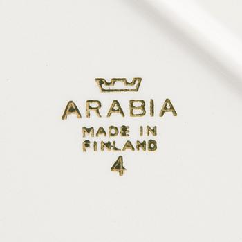 KAJ FRANCK JA RAIJA UOSIKKINEN, ASTIASTON OSIA, 18 kpl, fajanssia, "Emilia", Arabia, 1957-1966.