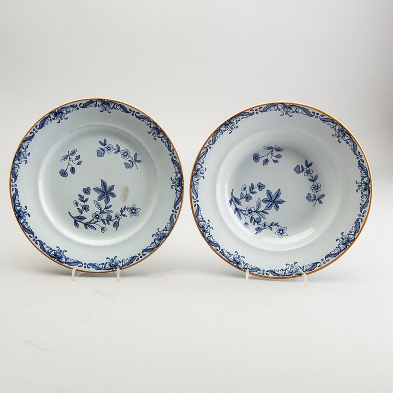 Servis, "Ostindia" 90 delar. Rörstrand, 1900-tal.