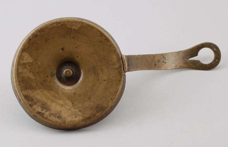 NATTLJUSSTAKE, mässing, 1700-tal.