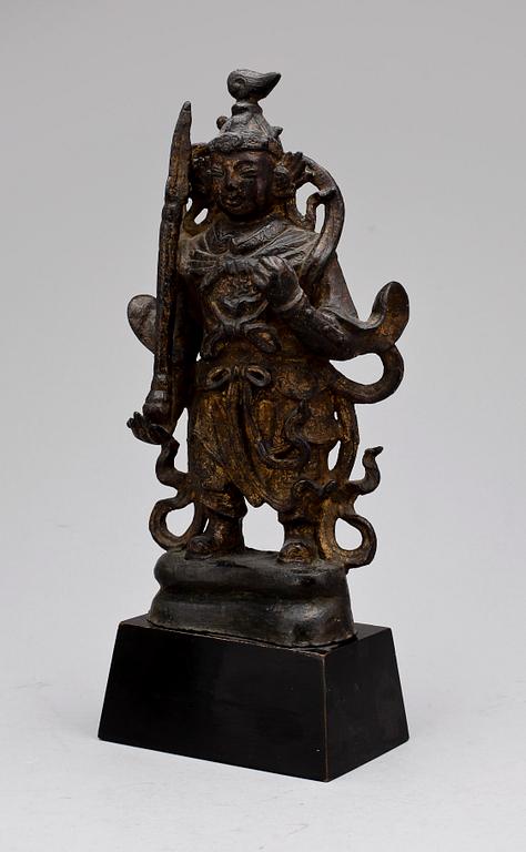 SKULPTUR, brons, Ming, (1368-1644).