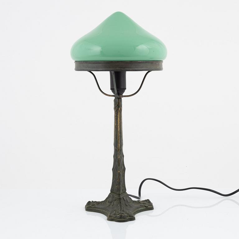 Bordslampa, 1900-talets första hälft.