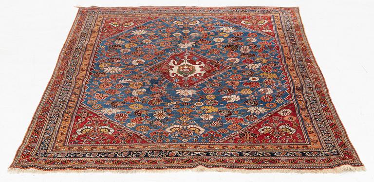 Matta, antik Qashqai, ca 195 x 127 cm.