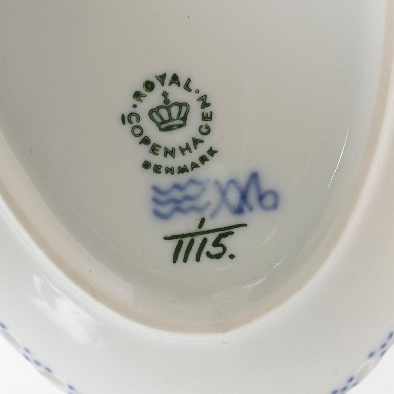 Royal Copenhagen, a 32-piece coffee service, 'Blue Fluted', Denmark.