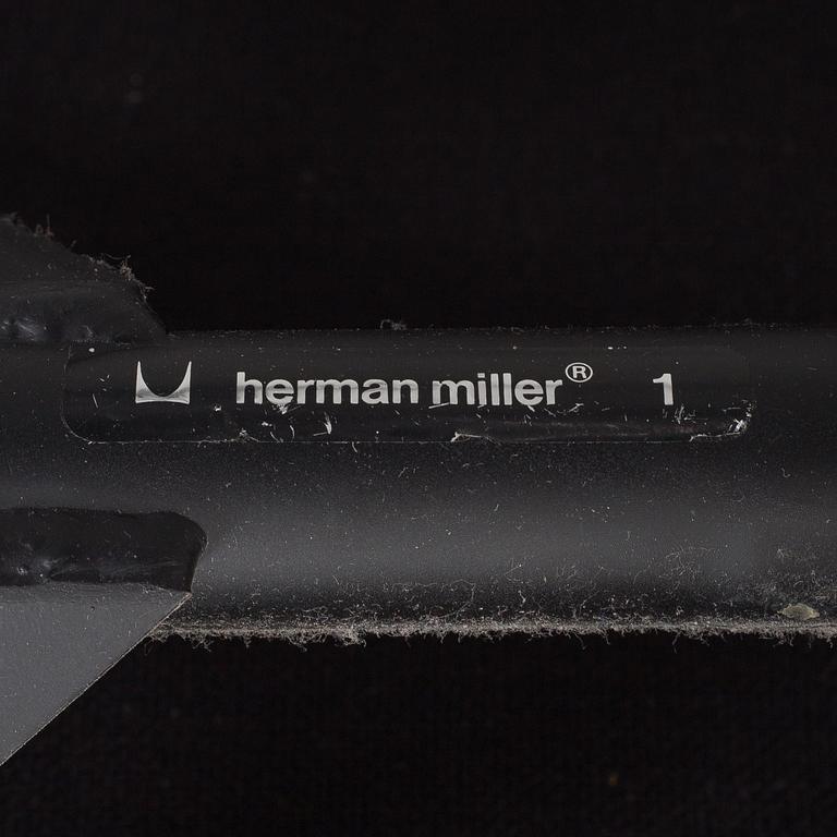 CHARLES & RAY EAMES, skrivbordsstol, EA 217/Softpad, "Aluminium group", Herman Miller, USA.