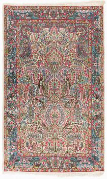 A semi-antique 'Millefleur' Kerman, ca ca 245 x 148 cm.