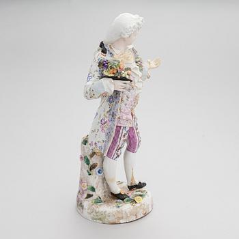 Figuriini, Meissen, posliini, Saksa, 1800-luku.