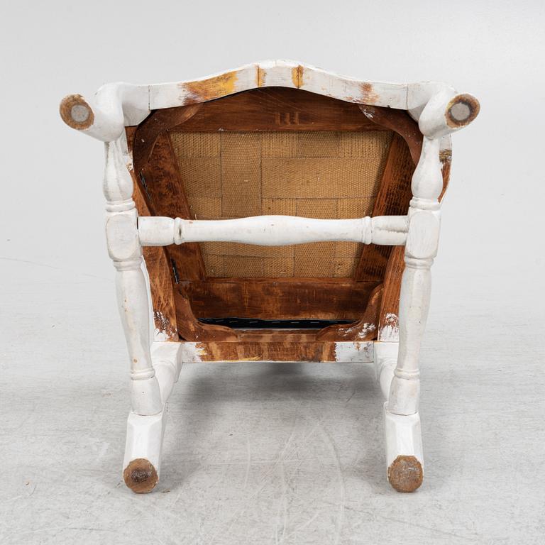Stolar, 8 st, rokokostil, 1900-talets första hälft.