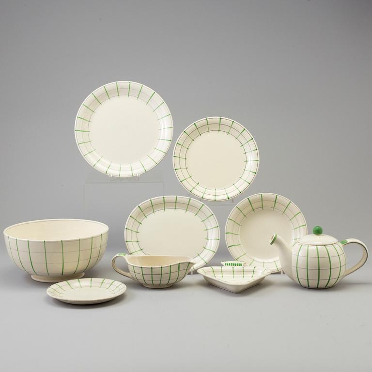 WILHELM KÅGE, a 24 piece 'Spaljé' creamware service from Gustavsberg.