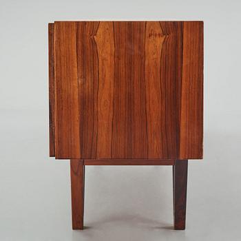 Ib Kofod Larsen, a rosewood veneered sideboard model "501" from the "Ib 500" series, Seffle Möbelfabrik, Sweden 1960s.