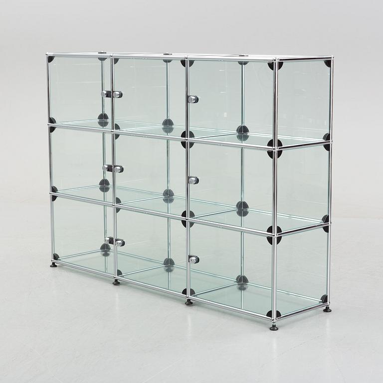 A 'USM Haller' module system by Haller & Schärer, second half of the 20th Century.