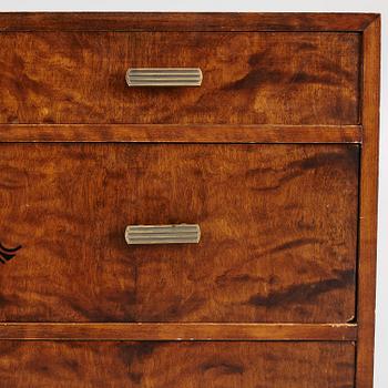 A chest of drawers, 1930's.