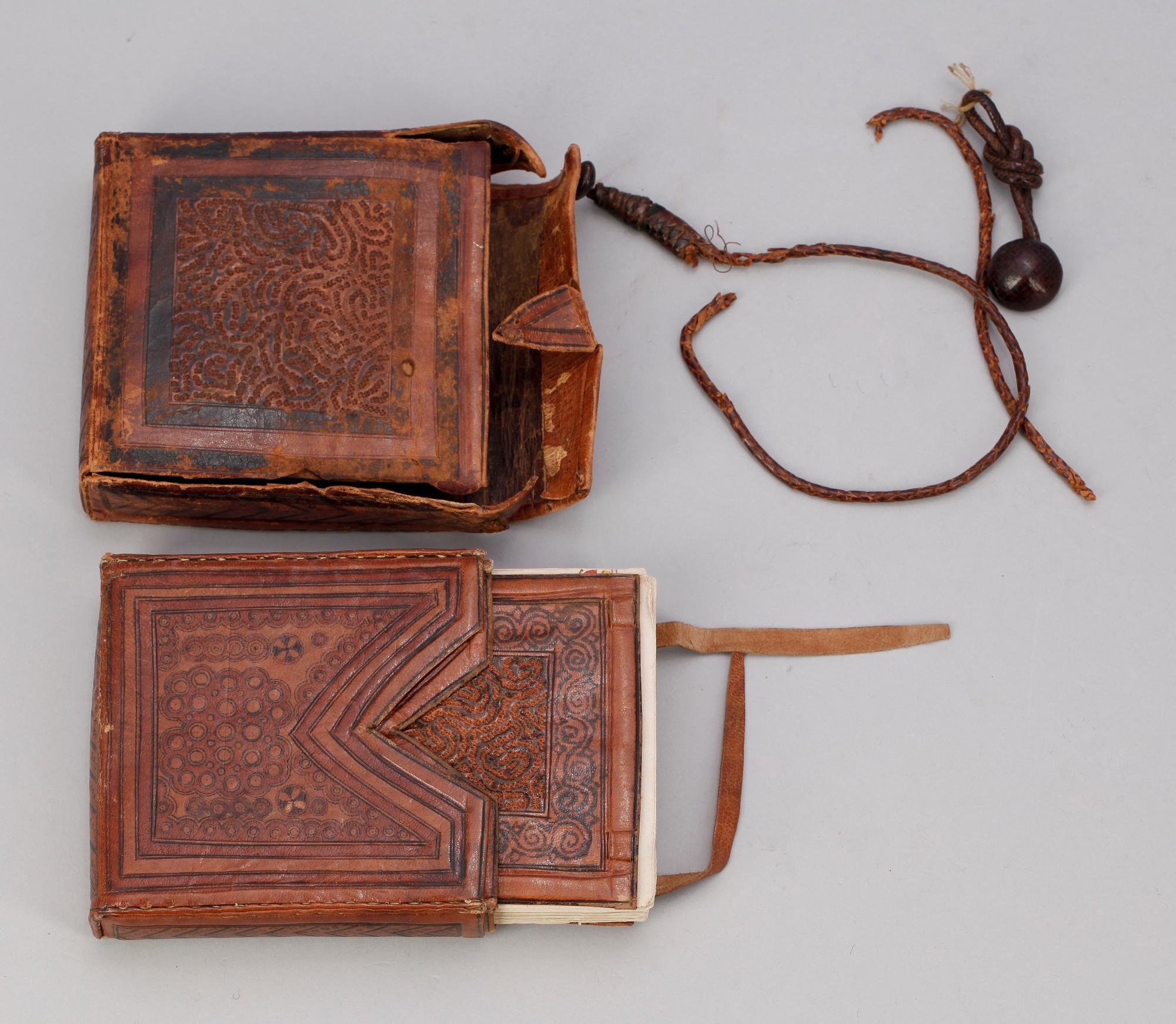 ISLAMISK BÖNBOK, handskrift, enligt uppgift Marocko. Möjligen tidigt 1900-tal.