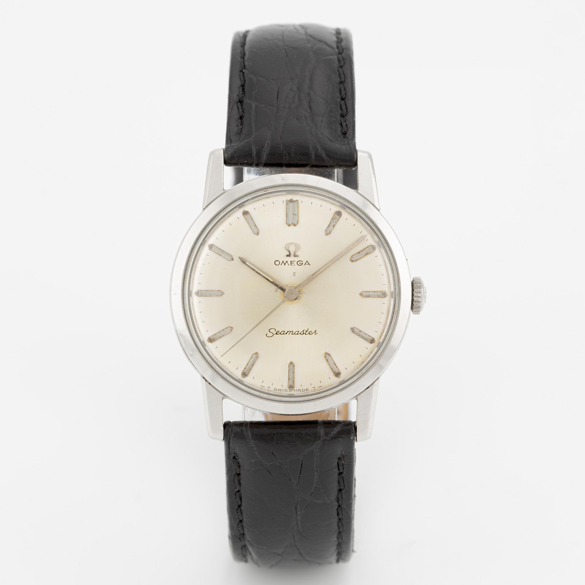 Omega, Seamaster, armbandsur, 34 mm.