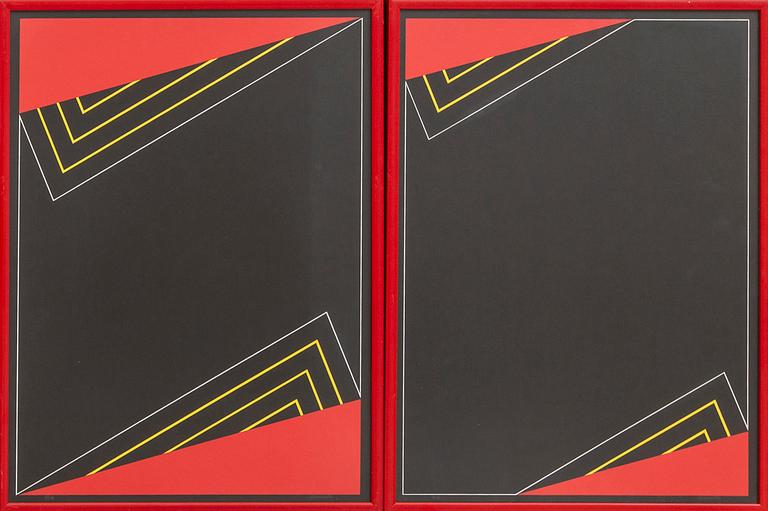 Lennart Nyström, a set of three lithographs signed and numbered 99.