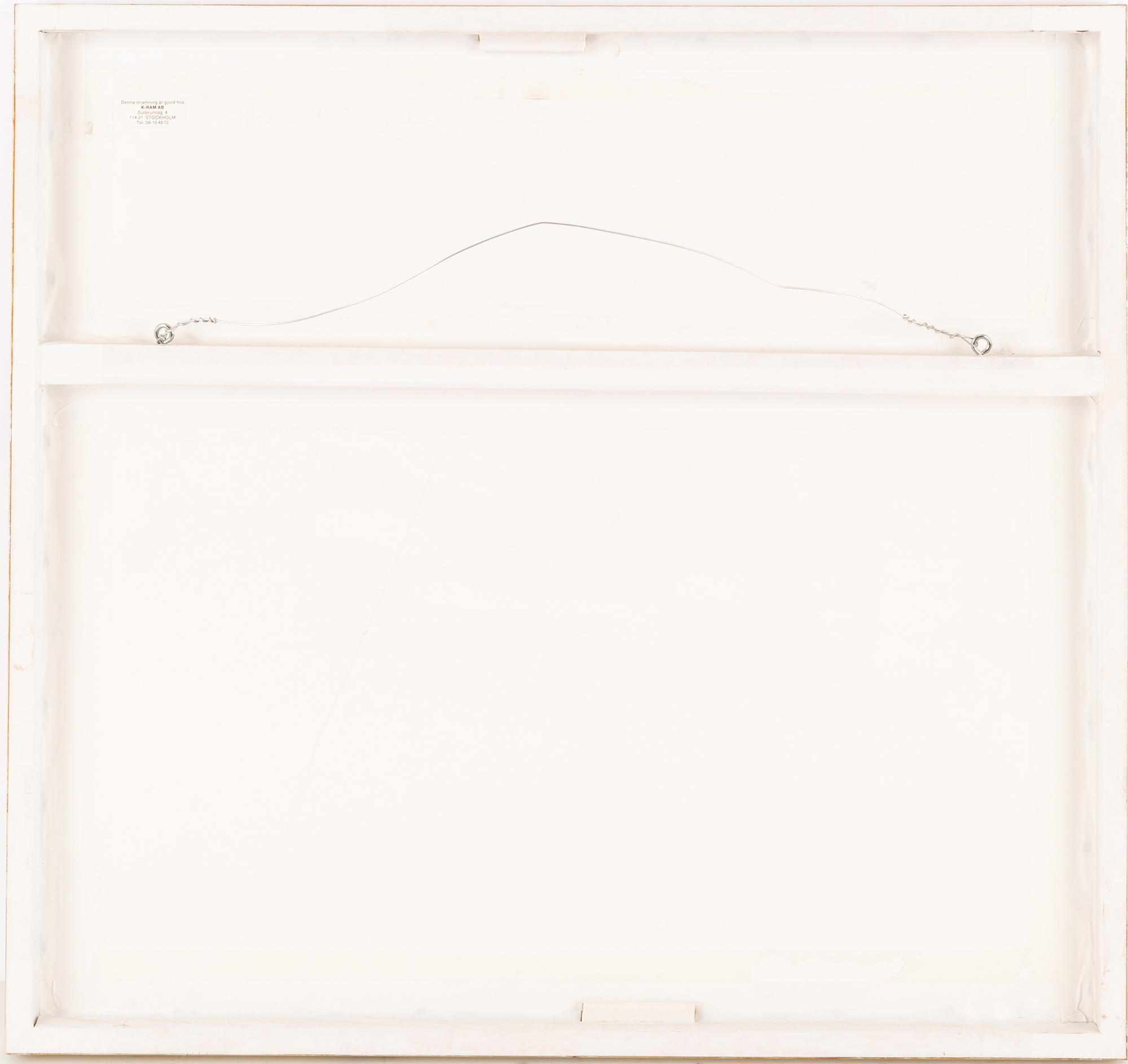 Pierre Olofsson, etching with gouache, signed X/XX.
