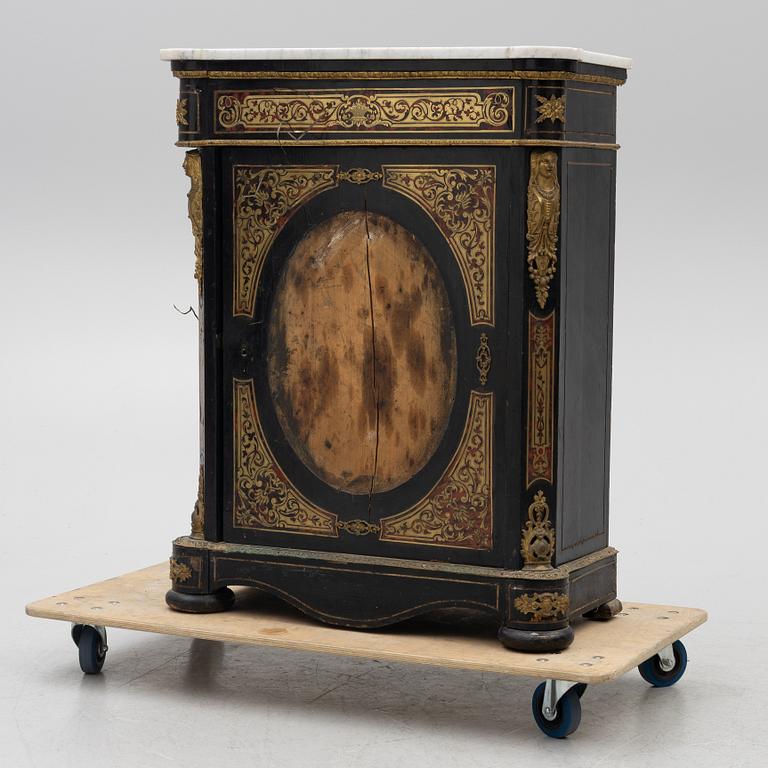 Cabinet, Boulle style, France, late 19th century.