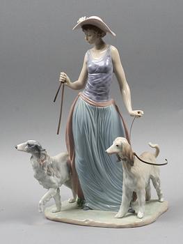 FIGURIN, porslin, Lladro, tillverkningsår 1991-.